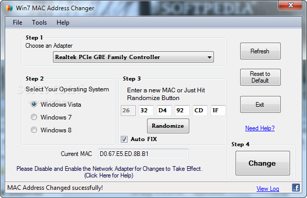 Change Mac Address Tool Download